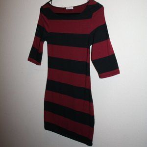 Black and Red form fitting (going out dress)